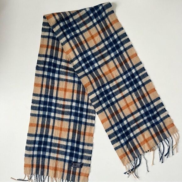 LOCHMERE 100% Cashmere Plaid Scarf - Picture 6 of 7